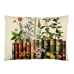 Books Flowers Book Flower Flora Floral Pillow Case (Two Sides)
