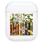 Books Flowers Book Flower Flora Floral Soft TPU AirPods 1/2 Case