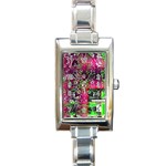 My Name Is Not Donna Rectangle Italian Charm Watch