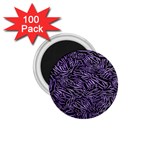 Enigmatic Plum Mosaic 1.75  Magnets (100 pack) 