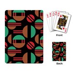 Abstract Geometric Pattern Playing Cards Single Design (Rectangle)