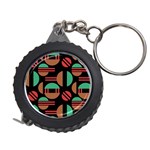 Abstract Geometric Pattern Measuring Tape