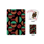 Abstract Geometric Pattern Playing Cards Single Design (Mini)