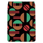 Abstract Geometric Pattern Removable Flap Cover (L)