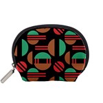 Abstract Geometric Pattern Accessory Pouch (Small)