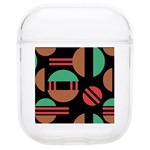 Abstract Geometric Pattern Soft TPU AirPods 1/2 Case