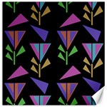 Abstract Pattern Flora Flower Canvas 16  x 16 