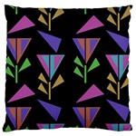 Abstract Pattern Flora Flower Large Cushion Case (Two Sides)