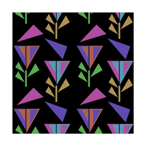 Abstract Pattern Flora Flower Square Tapestry (Large) from UrbanLoad.com Front