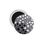 Abstract Nature Black White 1.75  Magnets