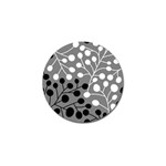 Abstract Nature Black White Golf Ball Marker (4 pack)