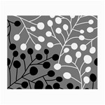 Abstract Nature Black White Small Glasses Cloth (2 Sides)