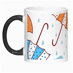 Rain Umbrella Pattern Water Morph Mug