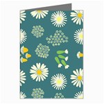 Drawing Flowers Meadow White Greeting Cards (Pkg of 8)