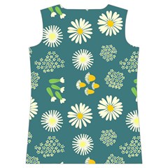 Drawing Flowers Meadow White Women s Basketball Tank Top from UrbanLoad.com Back