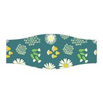Drawing Flowers Meadow White Stretchable Headband