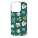 Drawing Flowers Meadow White iPhone 14 Pro TPU UV Print Case