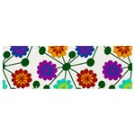 Bloom Plant Flowering Pattern Banner and Sign 12  x 4 