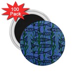 Fish Pike Pond Lake River Animal 2.25  Magnets (100 pack) 