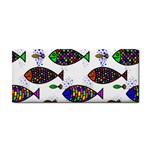 Fish Abstract Colorful Hand Towel