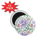 Bloom Nature Plant Pattern 1.75  Magnets (10 pack) 
