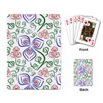 Bloom Nature Plant Pattern Playing Cards Single Design (Rectangle)