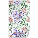 Bloom Nature Plant Pattern Canvas 40  x 72 