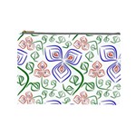 Bloom Nature Plant Pattern Cosmetic Bag (Large)