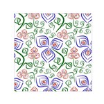 Bloom Nature Plant Pattern Square Satin Scarf (30  x 30 )