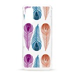 Pen Peacock Colors Colored Pattern Samsung Galaxy S20 6.2 Inch TPU UV Case
