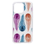 Pen Peacock Colors Colored Pattern iPhone 14 Pro Max TPU UV Print Case