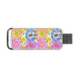Bloom Flora Pattern Printing Portable USB Flash (Two Sides)