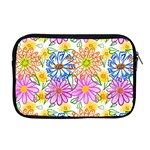 Bloom Flora Pattern Printing Apple MacBook Pro 17  Zipper Case