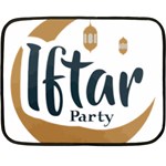Iftar-party-t-w-01 Fleece Blanket (Mini)