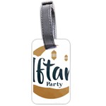 Iftar-party-t-w-01 Luggage Tag (one side)