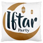 Iftar-party-t-w-01 Large Cushion Case (Two Sides)