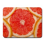 Grapefruit-fruit-background-food Small Mousepad
