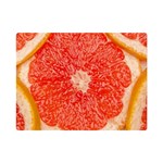 Grapefruit-fruit-background-food Premium Plush Fleece Blanket (Mini)