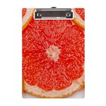 Grapefruit-fruit-background-food A5 Acrylic Clipboard
