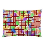 Pattern-repetition-bars-colors Pillow Case