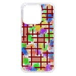 Pattern-repetition-bars-colors iPhone 14 Pro TPU UV Print Case