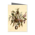 Vintage-antique-plate-china Mini Greeting Cards (Pkg of 8)