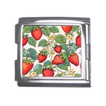 Strawberry-fruits Mega Link Italian Charm (18mm)