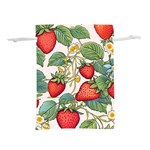 Strawberry-fruits Lightweight Drawstring Pouch (L)