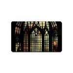 Stained Glass Window Gothic Magnet (Name Card)