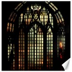 Stained Glass Window Gothic Canvas 16  x 16 