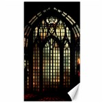 Stained Glass Window Gothic Canvas 40  x 72 