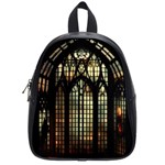 Stained Glass Window Gothic School Bag (Small)