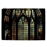 Stained Glass Window Gothic Cosmetic Bag (XXL)