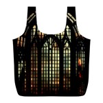 Stained Glass Window Gothic Full Print Recycle Bag (L)